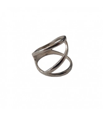 R002187 Stylish Handmade Sterling Silver Ring Genuine Solid Stamped 925